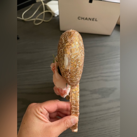 Custom Floral Princess Rose Gold Disney Ears - Picture 4 of 5